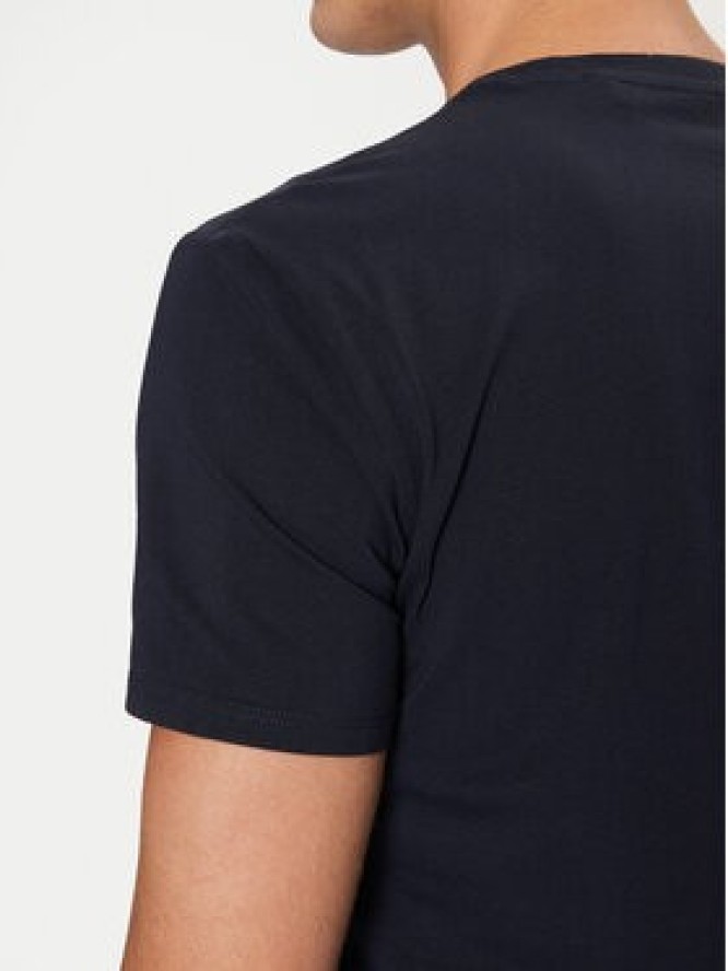 Guess T-Shirt M2YI24 J1314 Granatowy Slim Fit