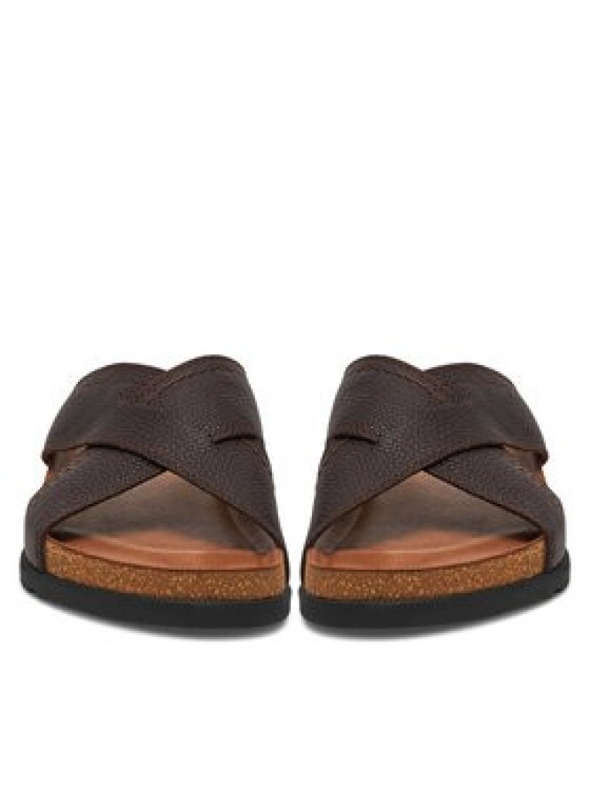 Rieker Klapki 21192-25 Brązowy