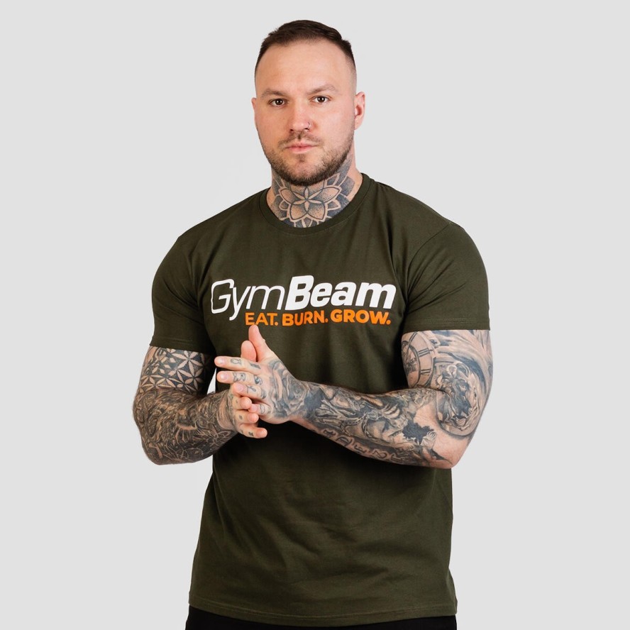 Koszulka męska fitness z krótkim rękawem Grow