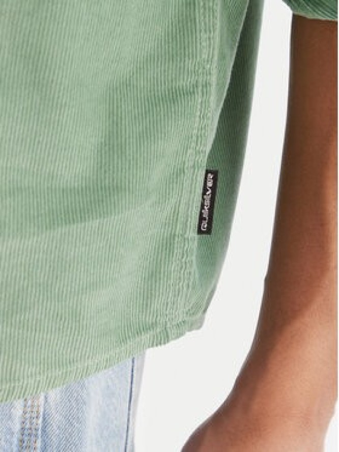 Quiksilver Koszula Smoke Trail EQYWT04652 Zielony Regular Fit