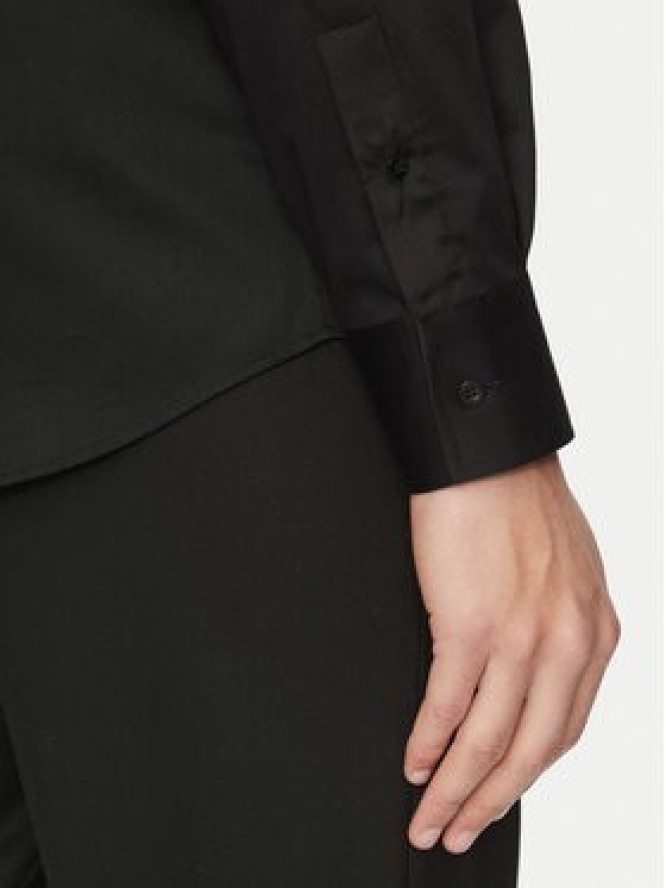 KARL LAGERFELD Koszula 605035 552602 Czarny Regular Fit