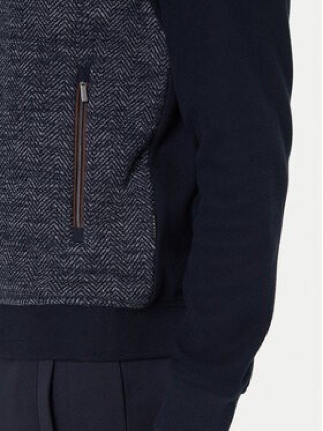 Bugatti Kurtka przejściowa 8700-85054D Granatowy Regular Fit