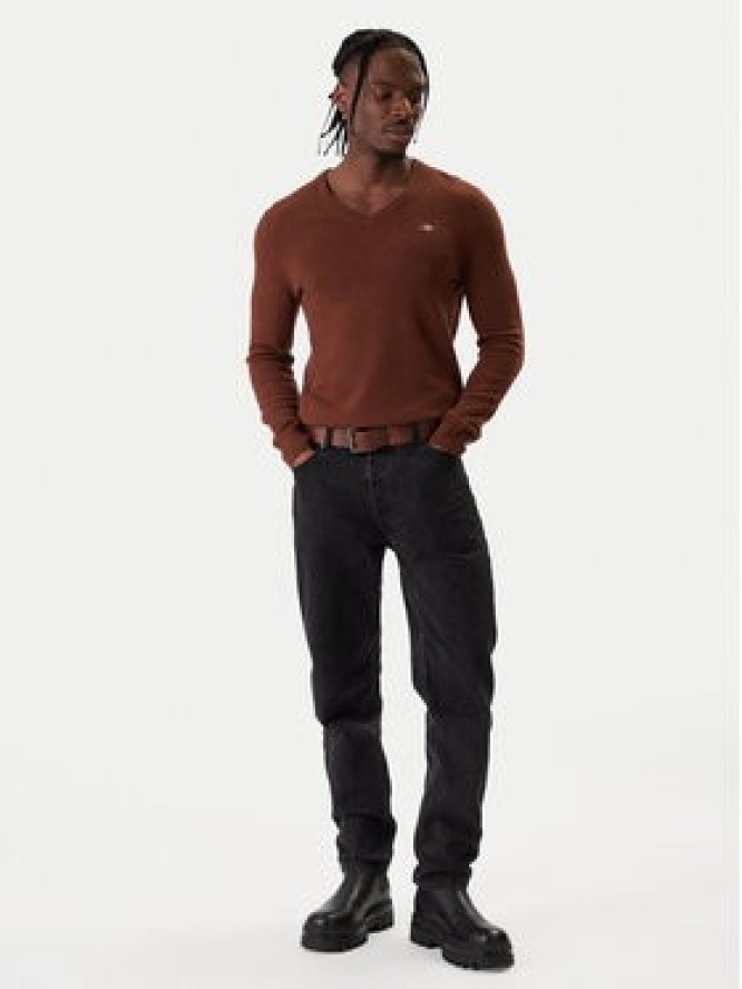 Gant Sweter 8050274 Brązowy Regular Fit