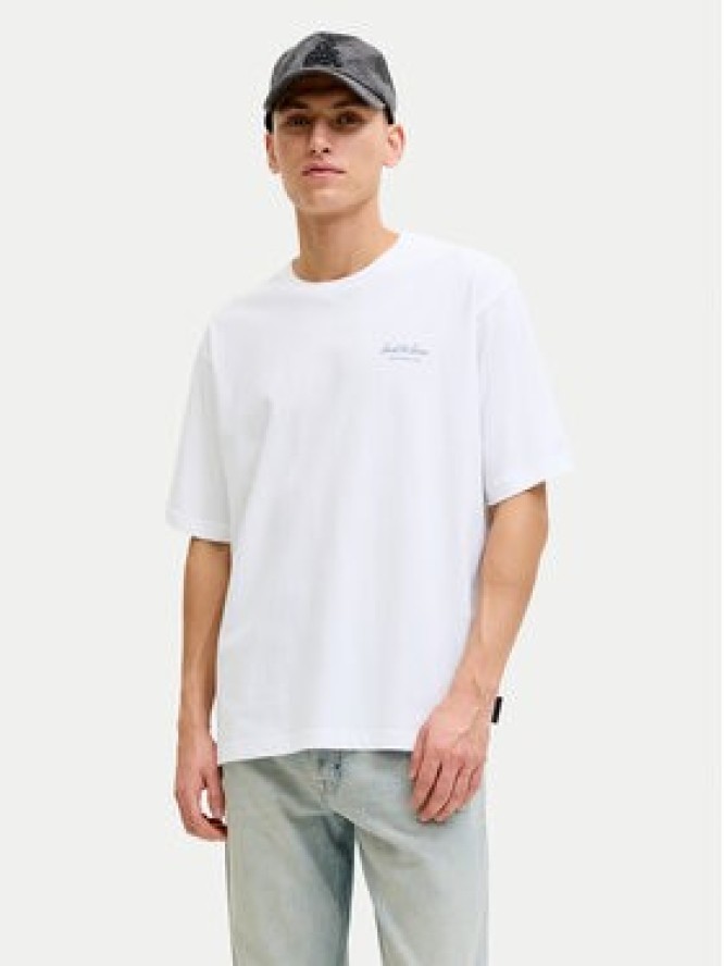Jack & Jones T-Shirt Earchive 12297647 Czarny Regular Fit