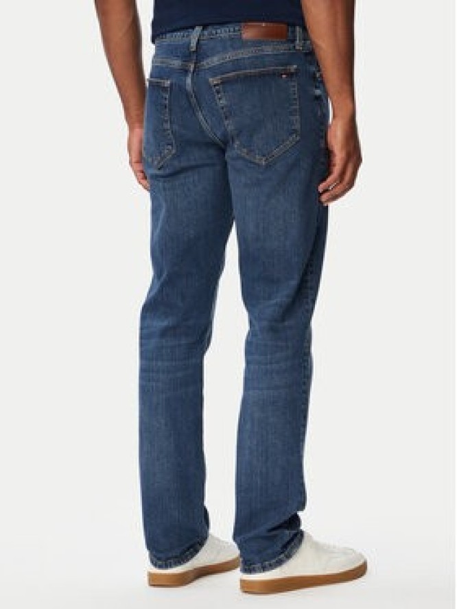 Tommy Hilfiger Jeansy Denton MW0MW44346 Niebieski Straight Fit