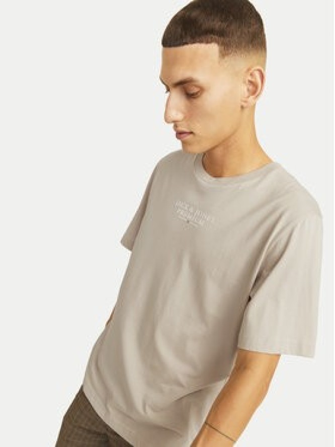 Jack & Jones T-Shirt Archie 12217167 Beżowy Regular Fit
