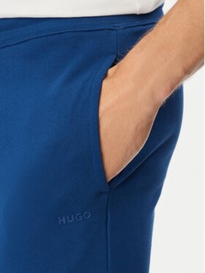 HUGO Spodnie dresowe Dayote232 50489617 Niebieski Regular Fit