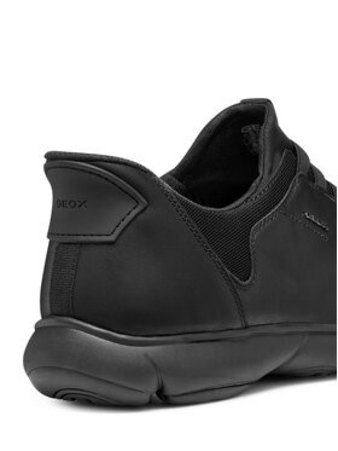 Geox Sneakersy U Nebula 2.0 Plus U56MXB 00085 C9999 Czarny