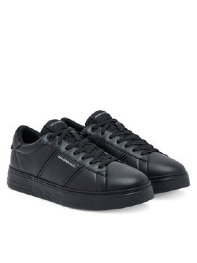 Emporio Armani Sneakersy EM003701 AF18017 MC005 Czarny