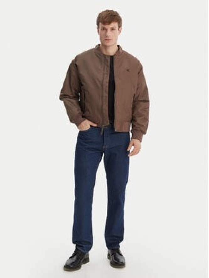 Calvin Klein Jeans Kurtka bomber LV04RC526G Brązowy Regular Fit