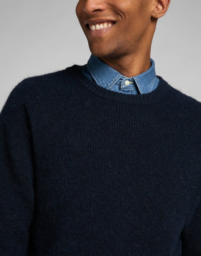 LEE SEASONAL CREW MĘSKI SWETER KLASYCZNY MOOD L83ZDD61 112322656