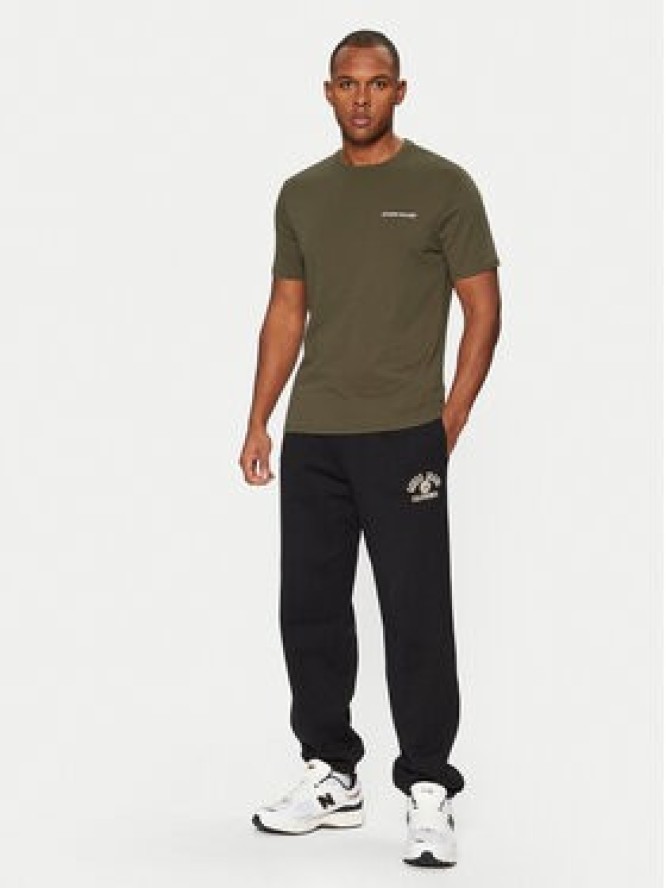 Guess Jeans T-Shirt M4YI55 K8HM0 Zielony Regular Fit