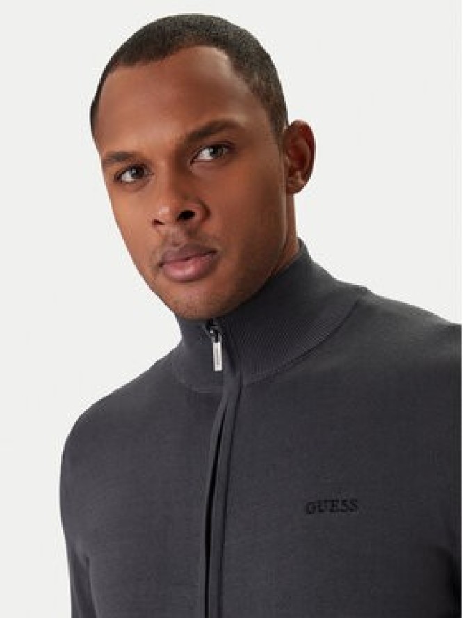 Guess Kardigan M6RR18 Z4451 Szary Regular Fit