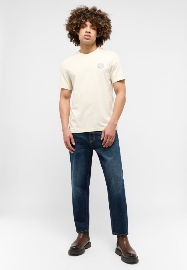 Męski T-shirt MUSTANG Austin Light Gray 1015657 3003