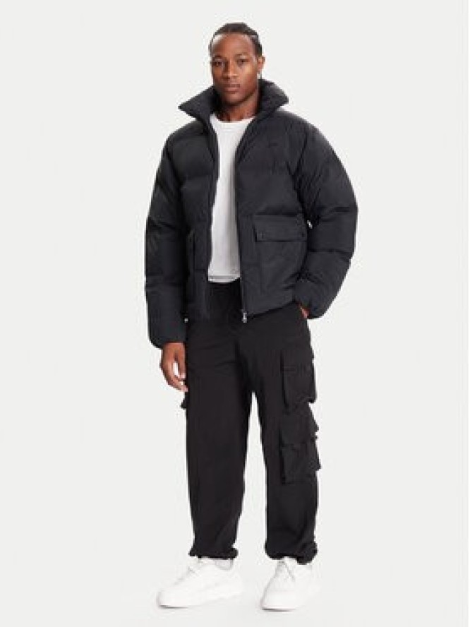 adidas Kurtka zimowa JW5815 Czarny Slim Fit