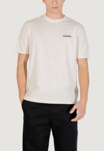 Koszulka crop top Mężczyzna NAPAPIJRI S-SMALL BOX SS