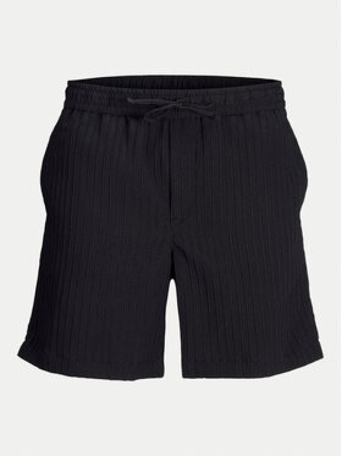 Jack & Jones Szorty materiałowe Jaiden 12269672 Czarny Relaxed Fit