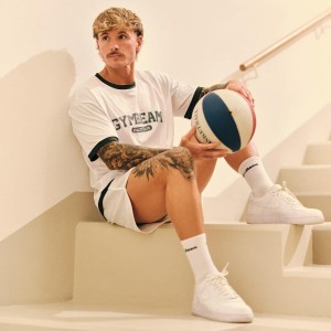 Koszulka męska fitness oversize Varsity