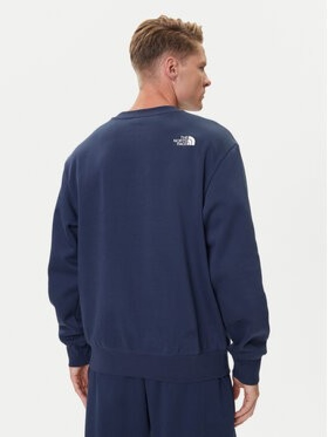 The North Face Bluza Essential NF0A89ET Granatowy Regular Fit
