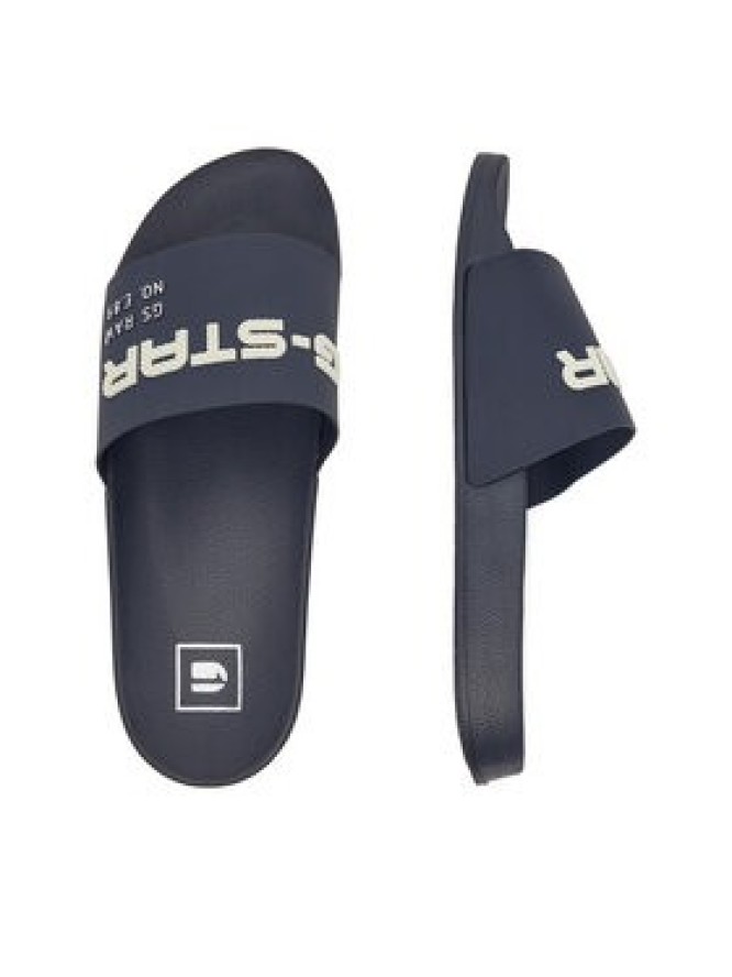 G-Star Raw Klapki SS25-3C096-M Granatowy