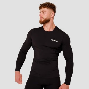 Koszulka męska fitness z długim rękawem kompresyjna High