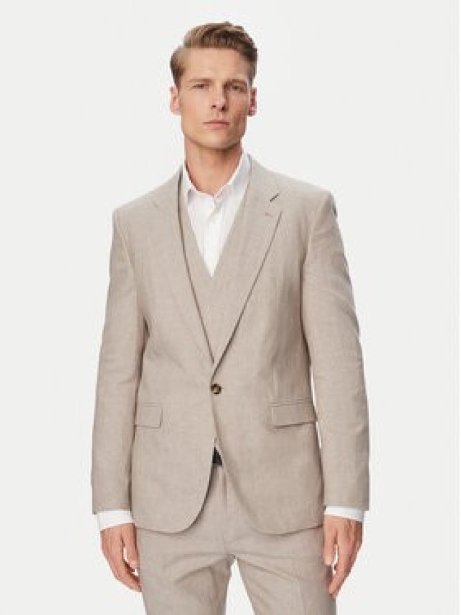 HUGO Garnitur Arti/Hesten242V1X 50559671 Beżowy Extra Slim Fit
