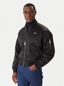 Lacoste Kurtka bomber BH2899 Czarny Regular Fit
