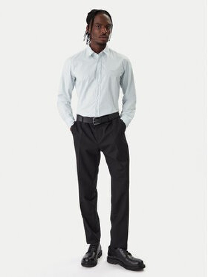 BOSS Koszula Relegant 50518304 Szary Regular Fit