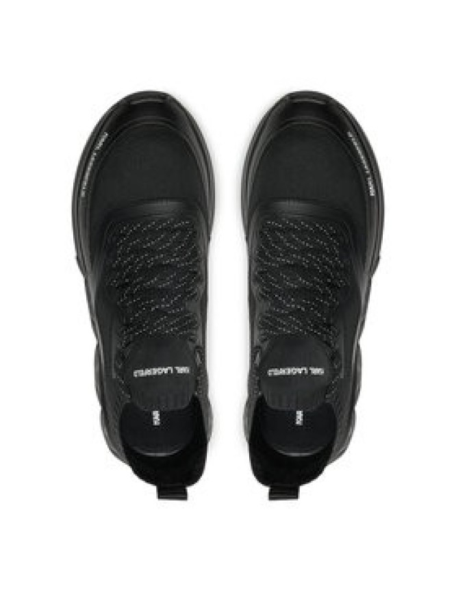 KARL LAGERFELD Sneakersy KL54616 Czarny