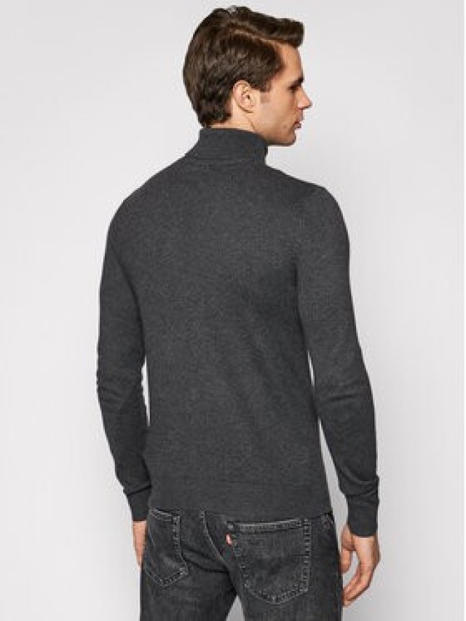 Jack & Jones Golf Emil Knit Roll 12157417 Szary Regular Fit