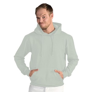 Męska Gładka Bluza Sportowa Przez Głowę Kaptur