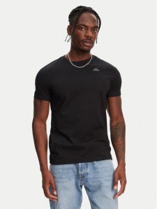 Robe di Kappa T-Shirt Luc 611187W Czarny Regular Fit