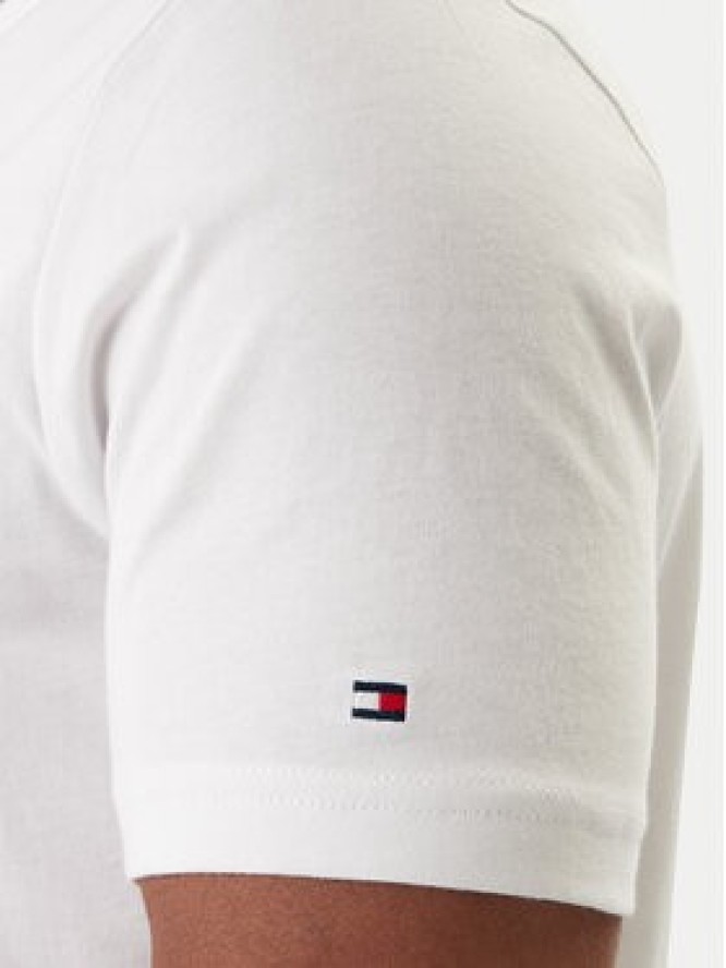Tommy Hilfiger T-Shirt Brand Love MW0MW41453 Biały Regular Fit