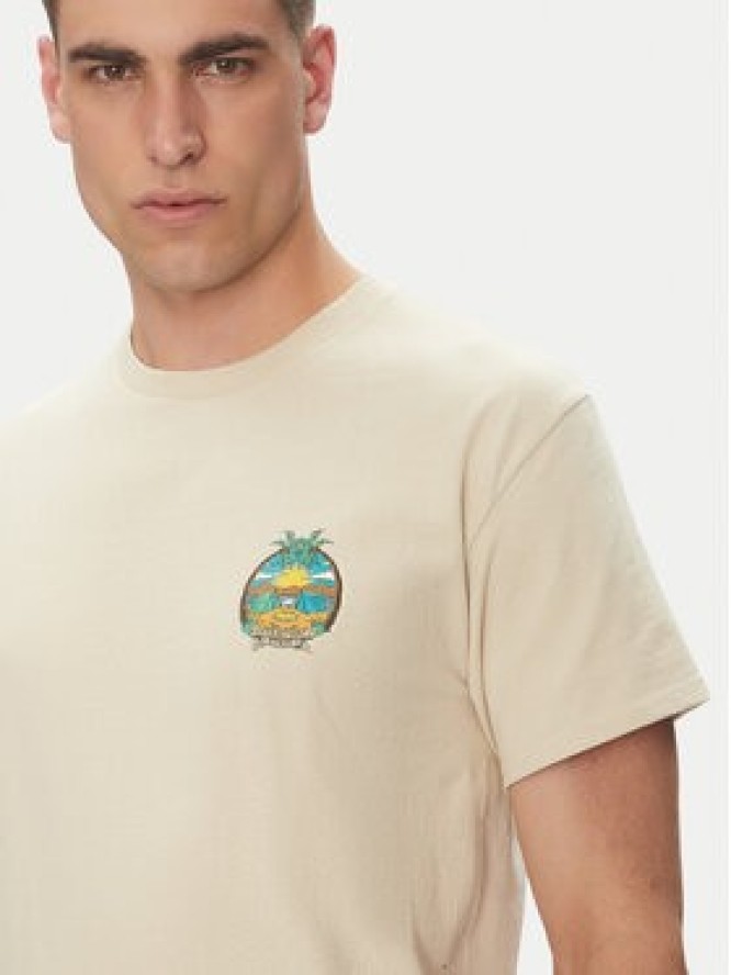 Etnies T-Shirt Camp Vibes 4130003782 Beżowy Regular Fit