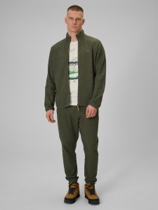 4F Spodnie dresowe joggery męskie - khaki M