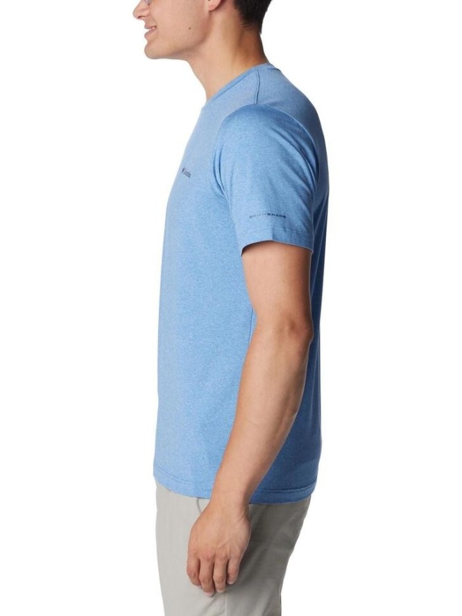 Koszulka sportowa męska Columbia Tech Trail Crew Neck II z krótkim rękawem