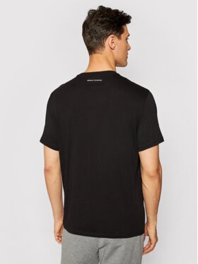 Armani Exchange T-Shirt 8NZTCK Z8H4Z 1200 Czarny Slim Fit