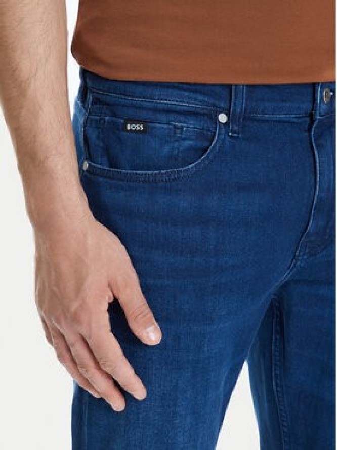 BOSS Jeansy H-Delaware 50544888 Granatowy Slim Fit