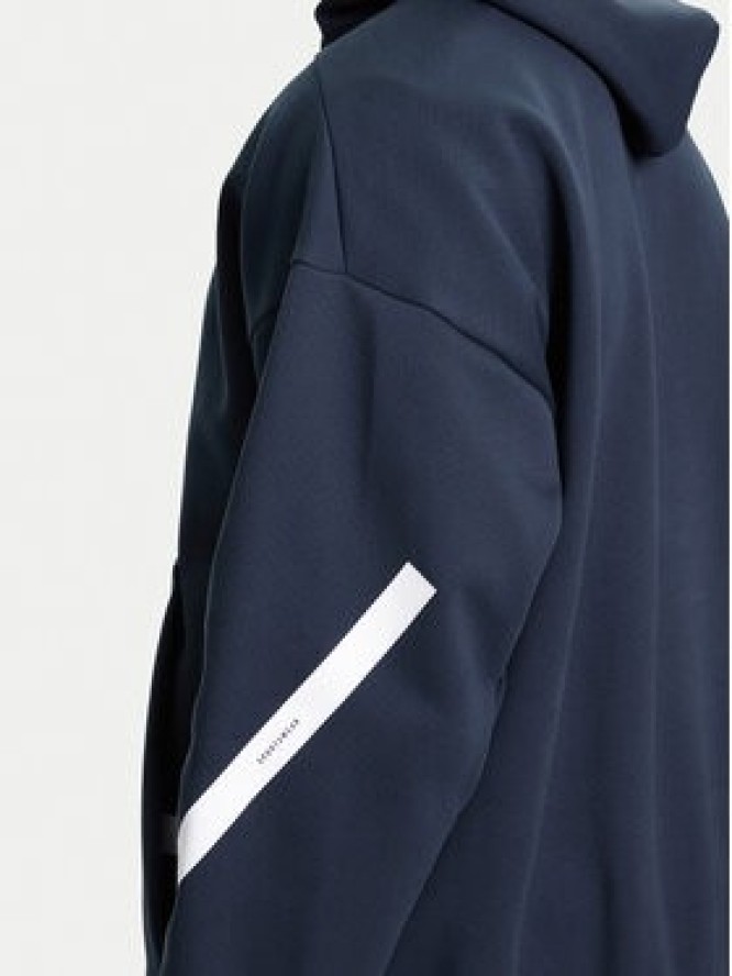 adidas Bluza Z.N.E. JW4729 Granatowy Loose Fit