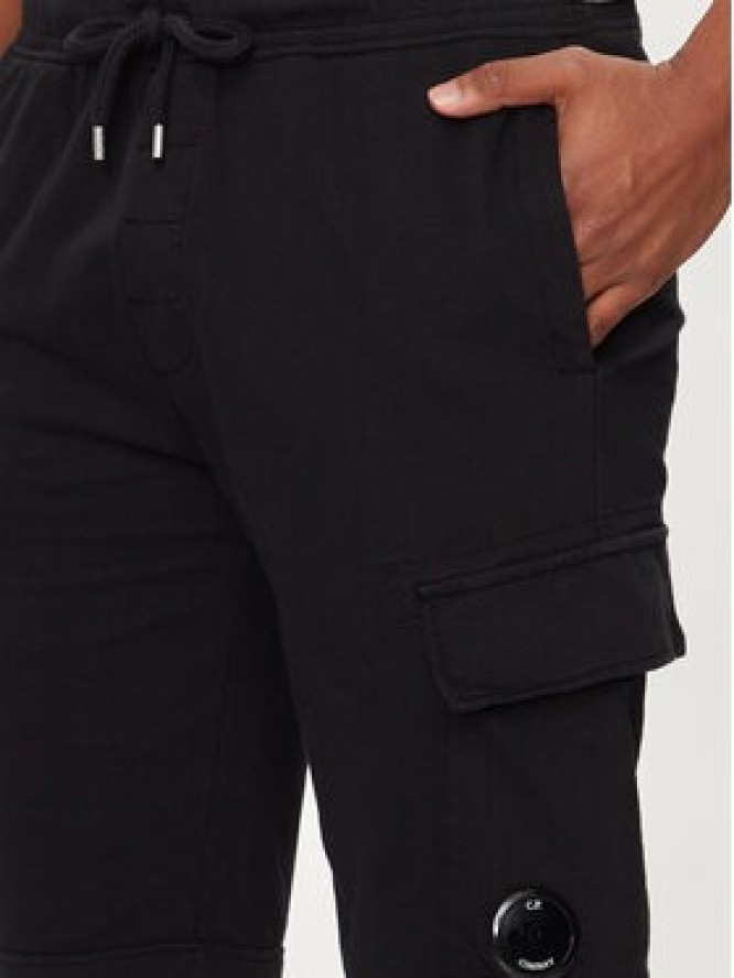 C.P. Company Szorty sportowe 18CMSB101A110044G Czarny Regular Fit