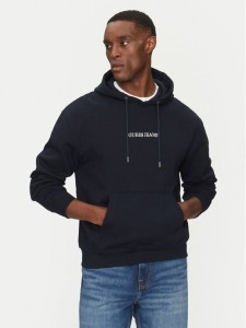 Guess Jeans Bluza M5RQ38 KCPR1 Granatowy Regular Fit