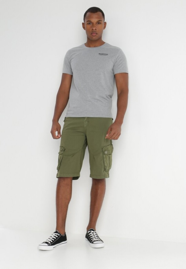 Ciemnozielone Szorty Noriloe