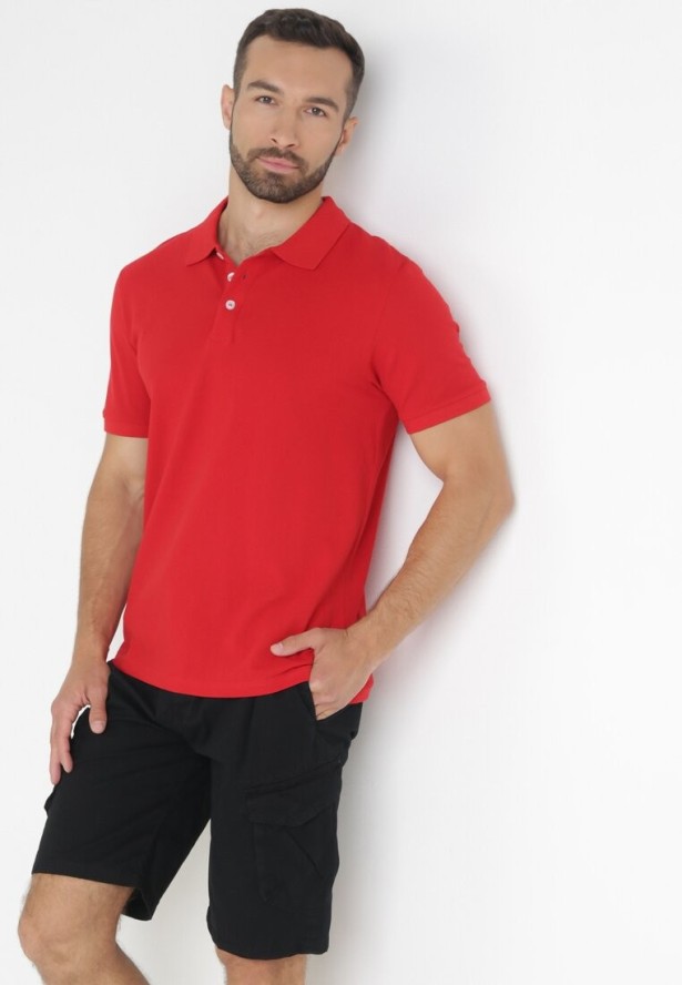 Czarne Szorty Cargo z Szerokimi Kieszeniami i Gumką w Pasie Ranita