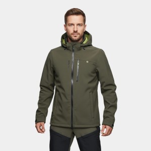 Kurtka softshell męska trekkingowa Alpinus Roignais