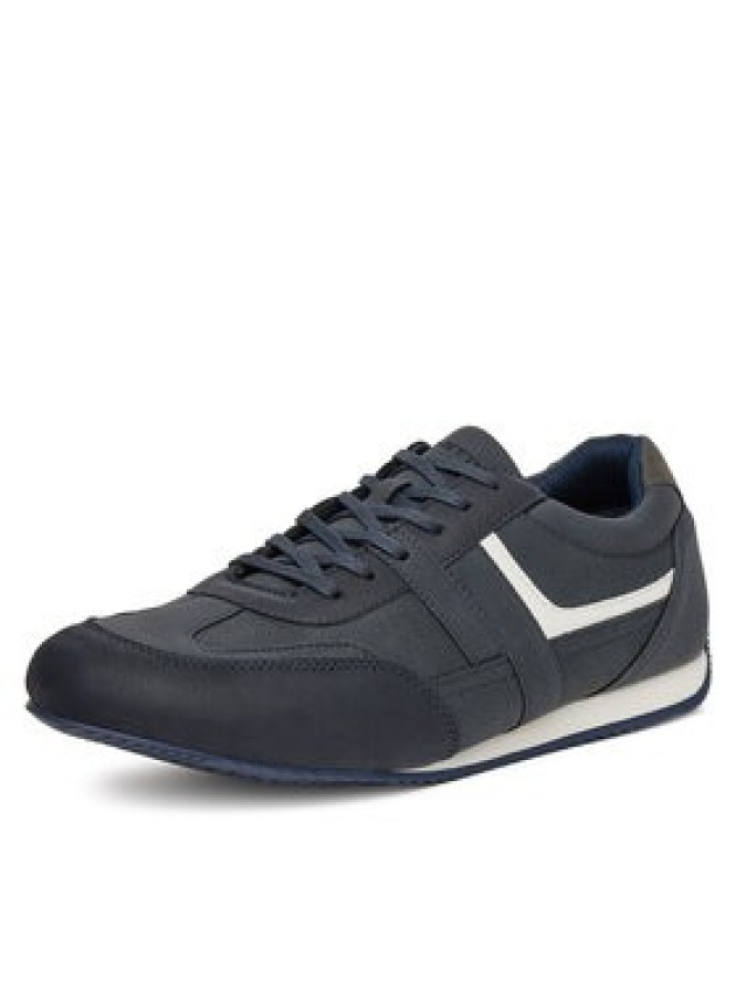 Lanetti Sneakersy EMERALD-30 MBS Granatowy