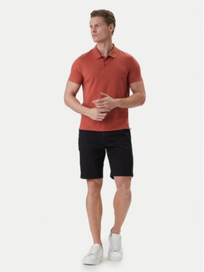 Calvin Klein Szorty materiałowe LV04LF601G Czarny Regular Fit