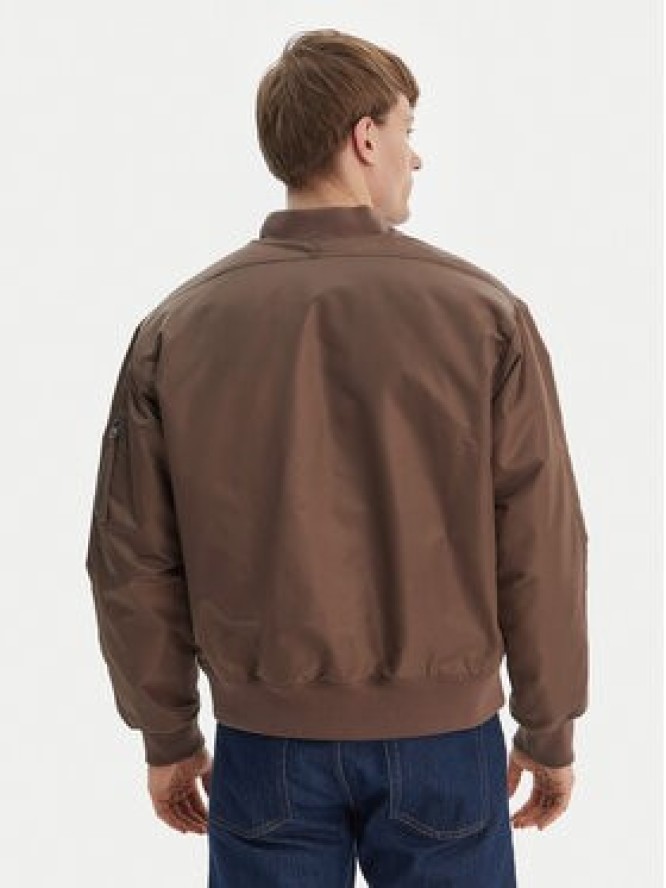Calvin Klein Jeans Kurtka bomber LV04RC526G Brązowy Regular Fit