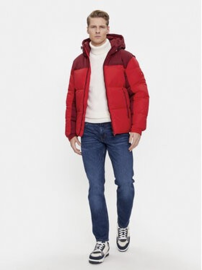 Tommy Hilfiger Kurtka zimowa New York MW0MW32771 Czerwony Regular Fit