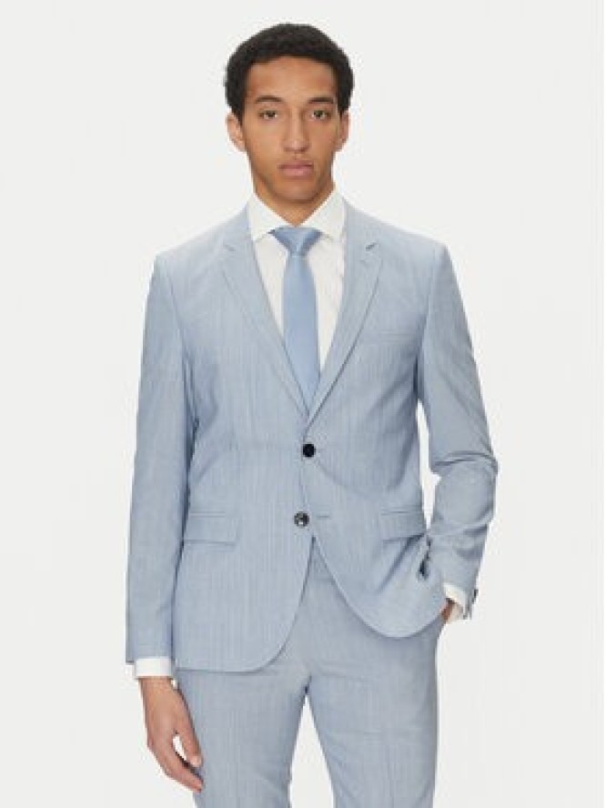 HUGO Garnitur Arti/Hesten232X 50540341 Błękitny Extra Slim Fit