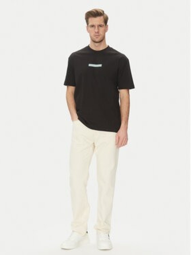 Calvin Klein Jeans T-Shirt Nyc 2025 J30J327524 Czarny Regular Fit